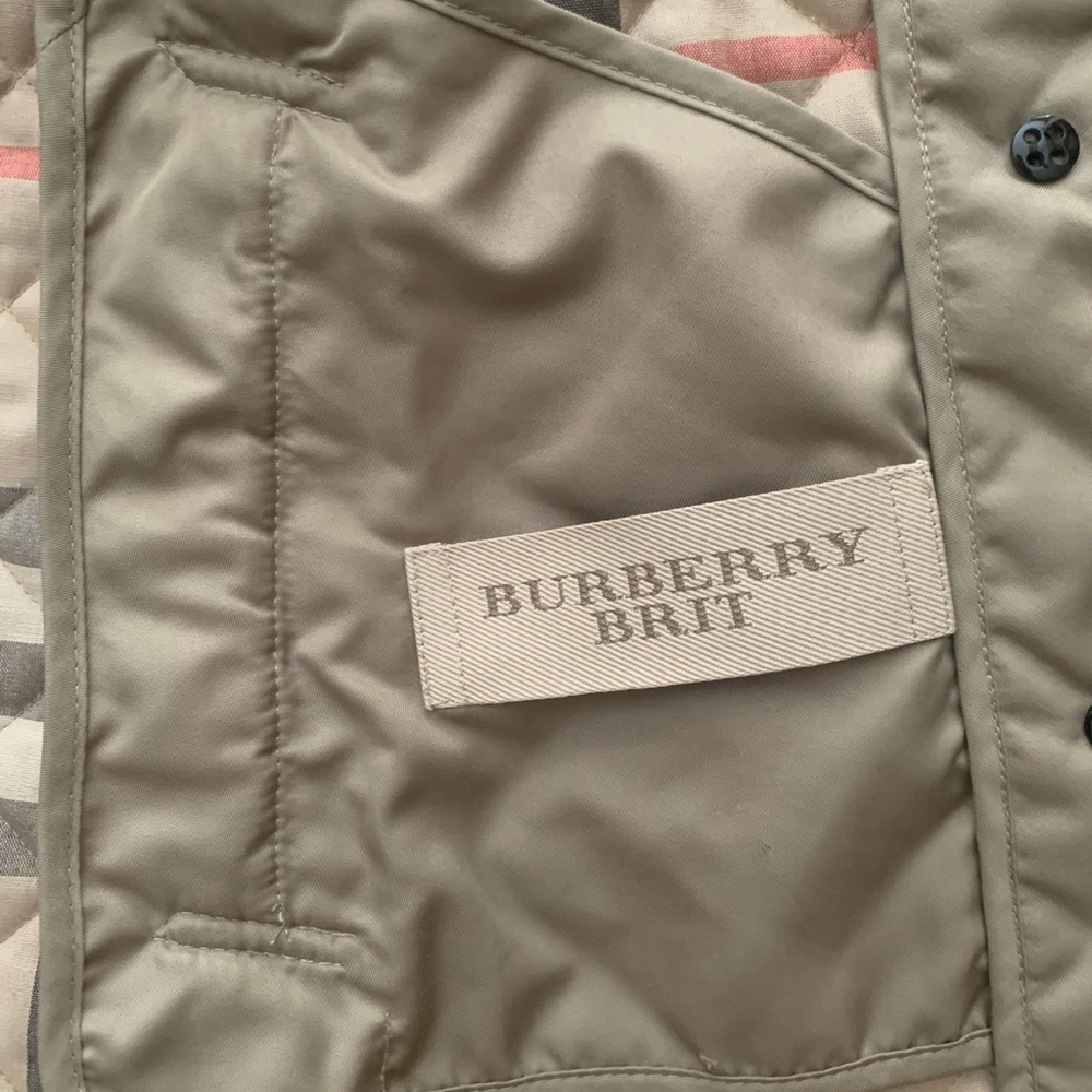 Burberry Brit Jacket Size Medium - image 3